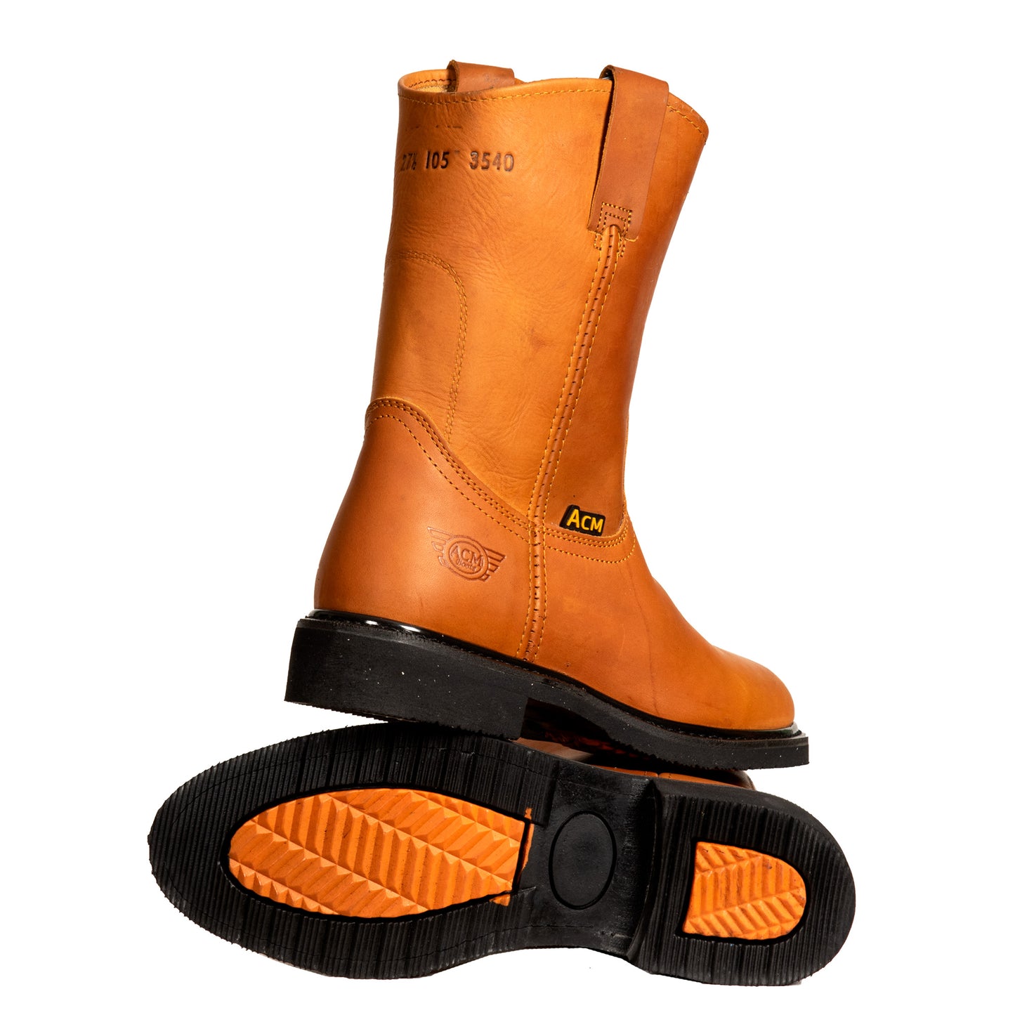 Bota E estilo rodeo